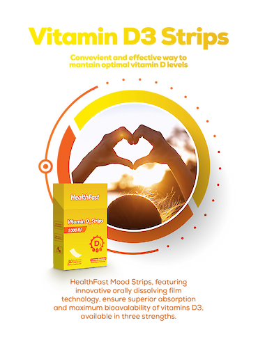 Vitamin D3 Strips