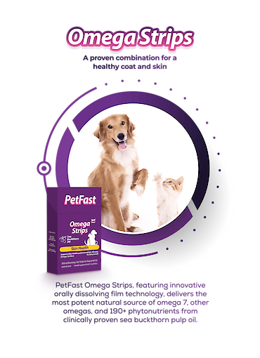 PetFast Omega Strips Skin Health